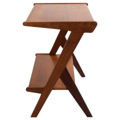 Louis Van Teeffelen Teak Side Table, 1960s, Holland