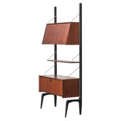 Louis Van Teeffelen Wall Unit for Wébé, Dutch Design, 1960s