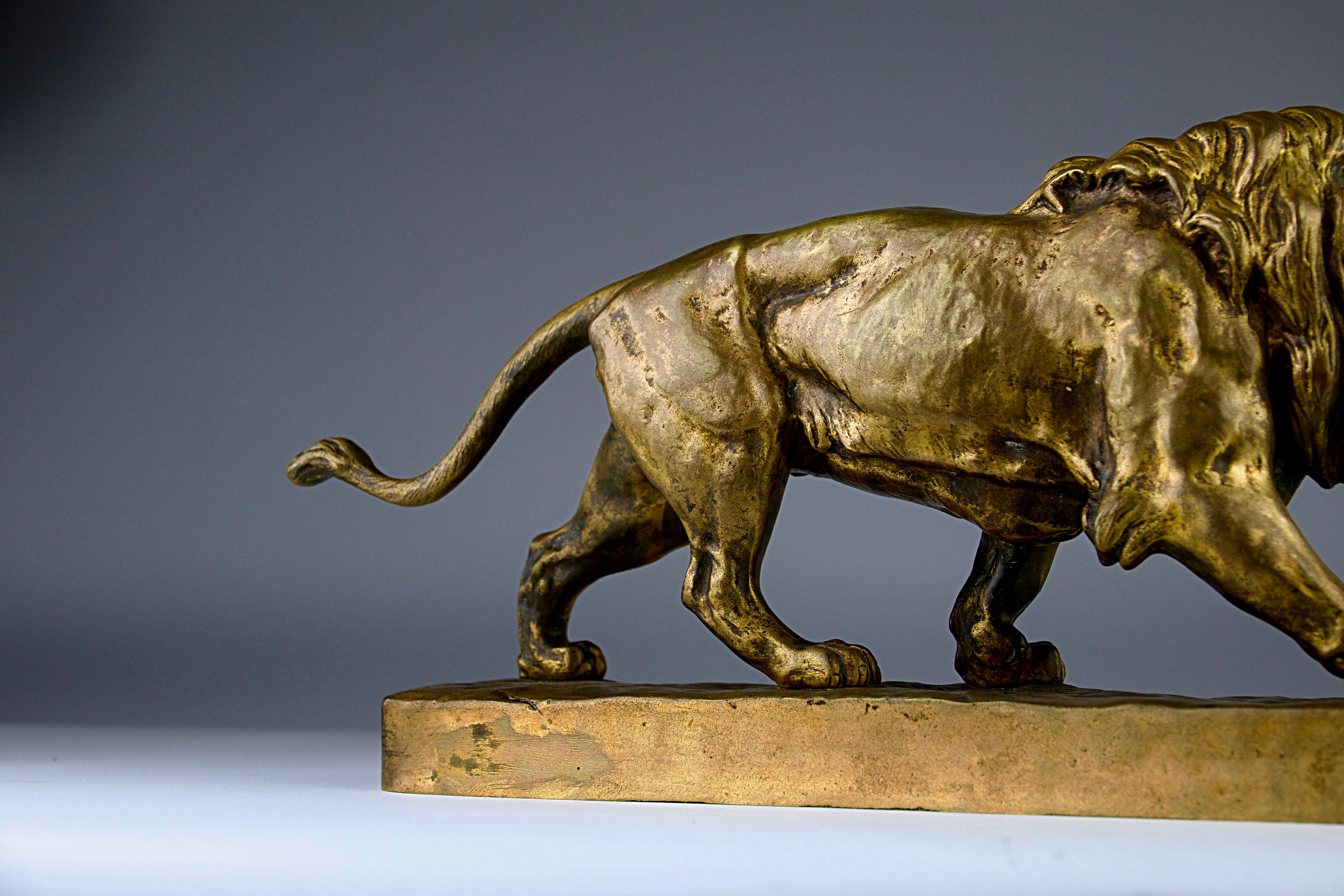 Louis Vidal (1831-1892),  Roaring Lion, France For Sale 3