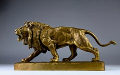 Louis Vidal (1831-1892),  Roaring Lion, France