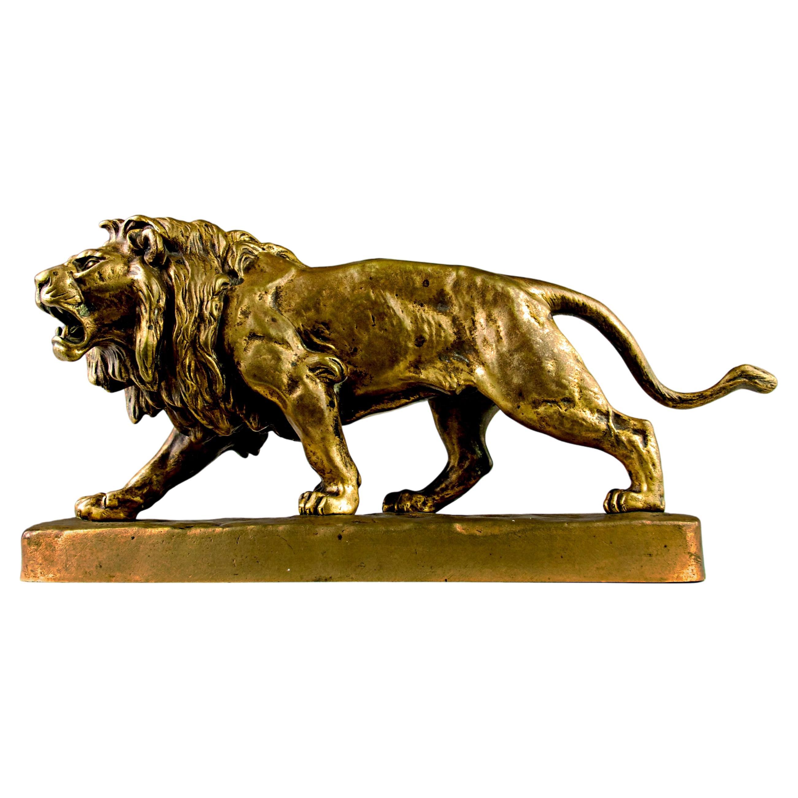 Louis Vidal (1831-1892),  Roaring Lion, France