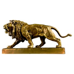 Louis Vidal (1831-1892),  Roaring Lion, France