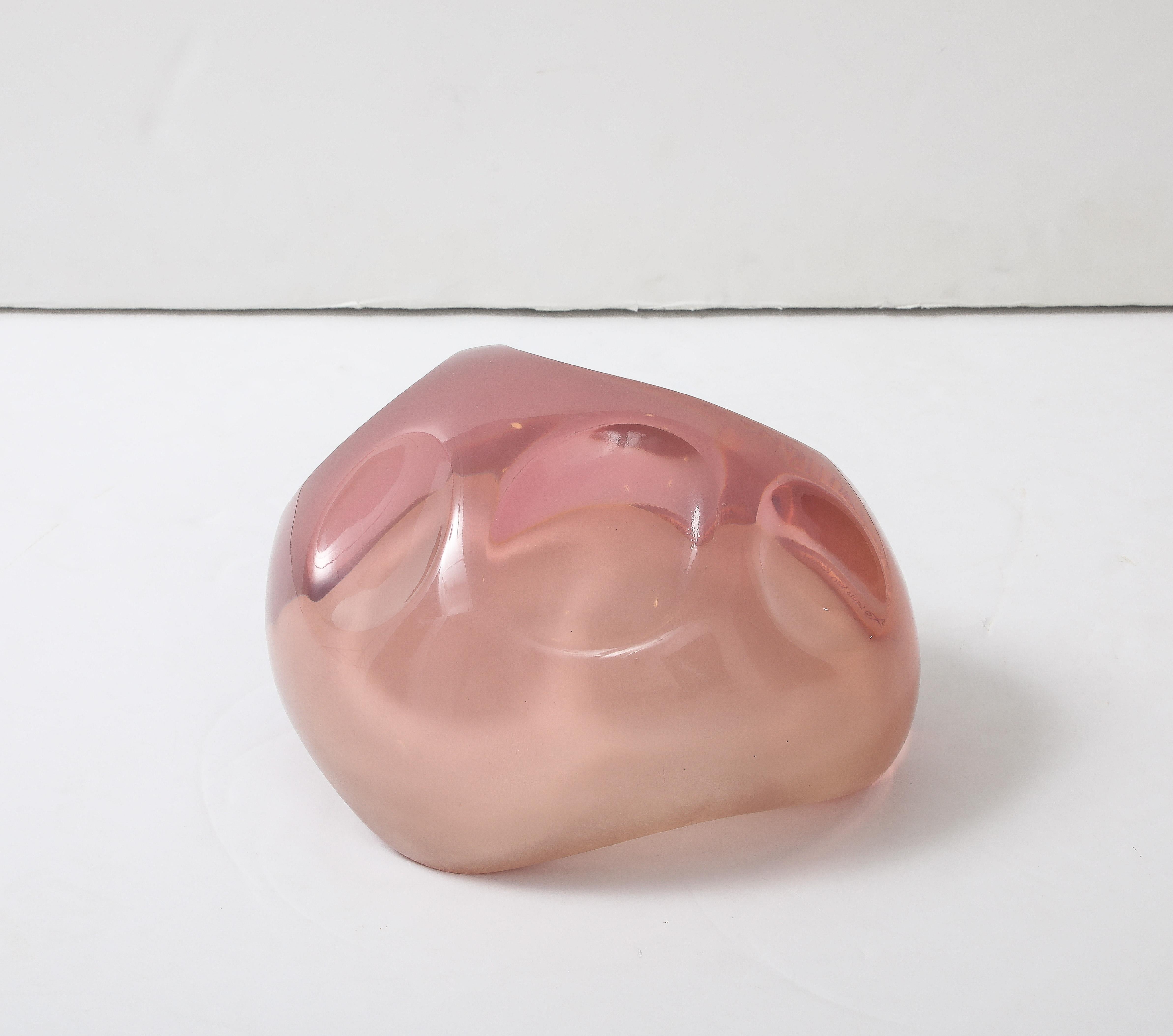 Louis Von Koelnau  Poly - Resin Sculpture, Signed and dated 1980. 10 / 24  In Good Condition For Sale In New York, NY