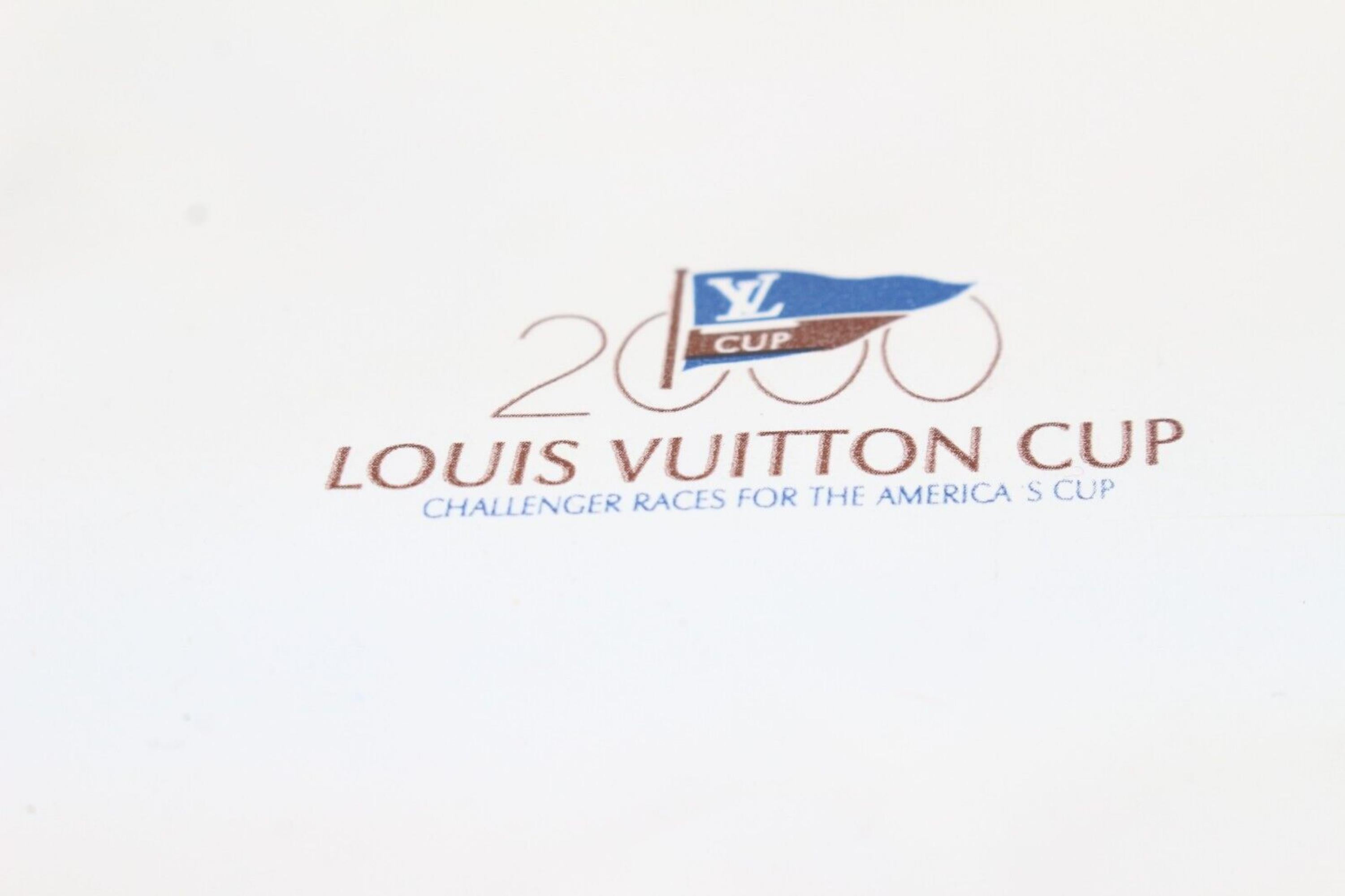 LOUIS VUITON LV Cup Compass Tie and Pouch 2LK126K en vente 3