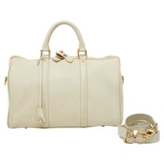 Louis Vuiton Milk Speedy 35 by Sofia Coppola with strap
