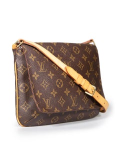 Louis Vuitton 02 Brown Monogram Musette Tango Bag
