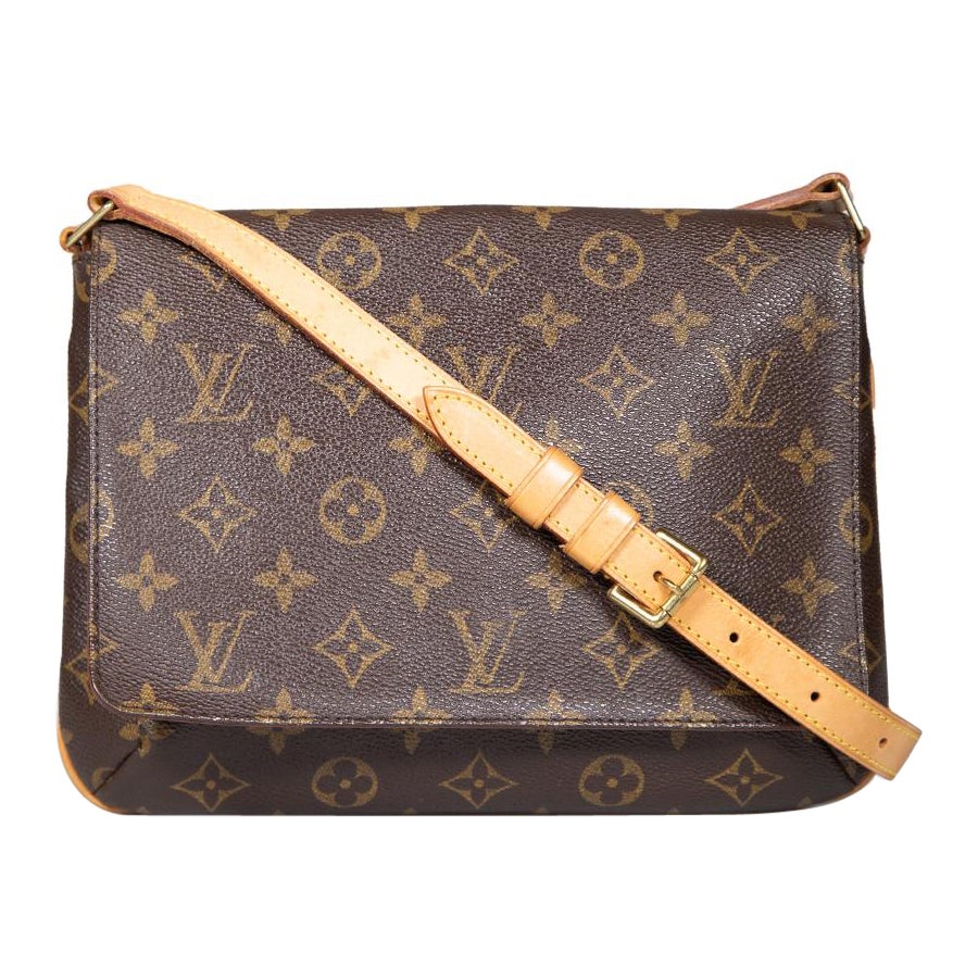 Louis Vuitton 02 Brown Monogram Musette Tango Bag