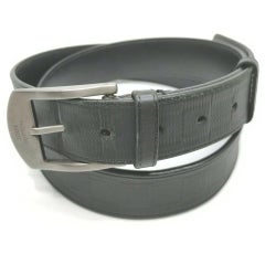 Ceinture Centure Louis Vuitton 100/40 en cuir Damier Infini noir Detroit 861539