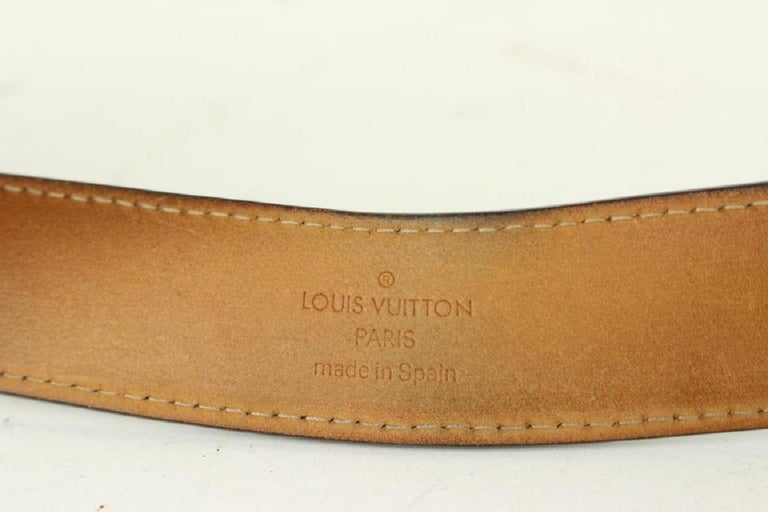 Louis Vuitton, a monogram canvas belt, size 100/40. - Bukowskis