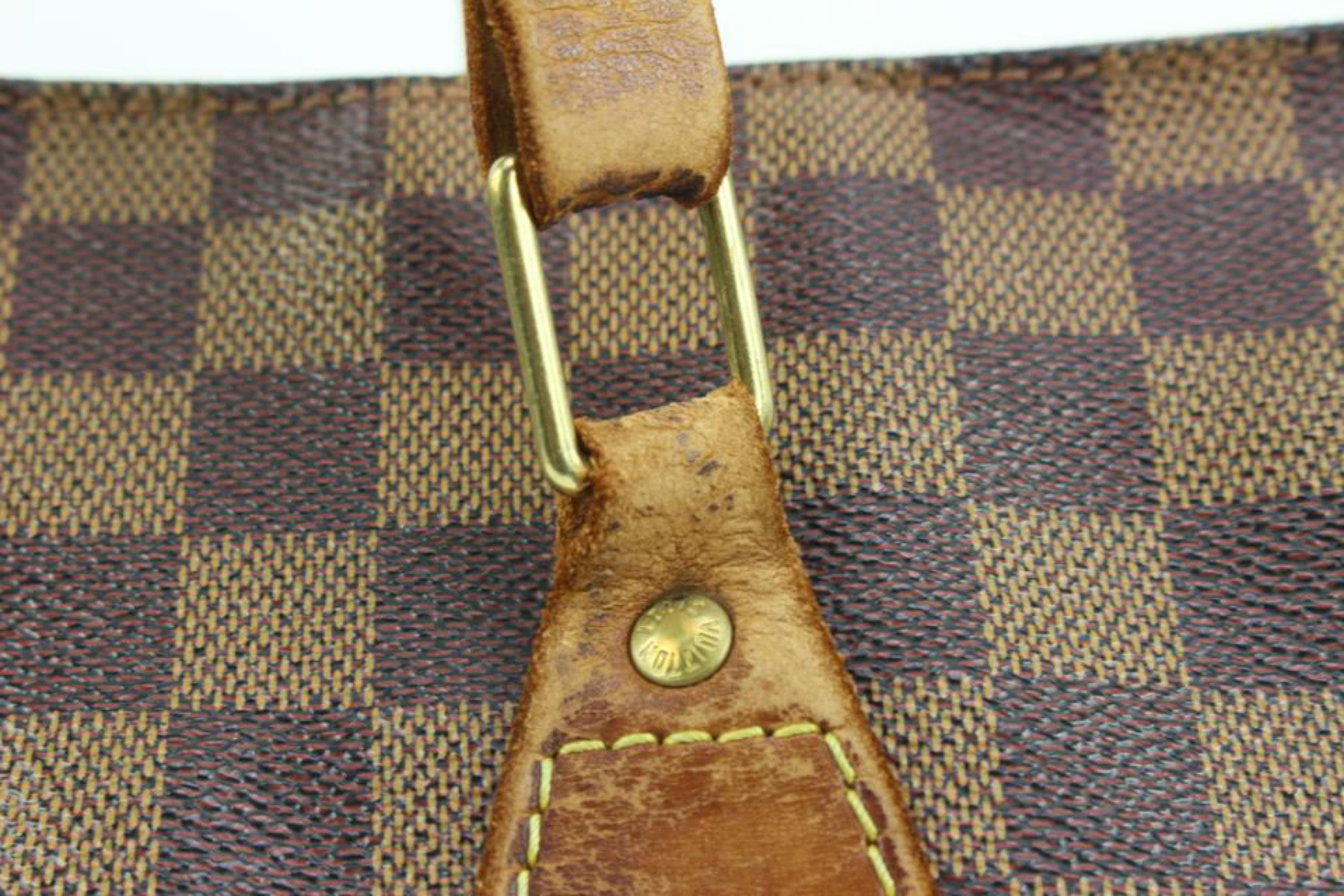 Louis Vuitton 100th Anniversary Centenaire Damier Ebene Columbine Zip Tote 57lv2 For Sale 7