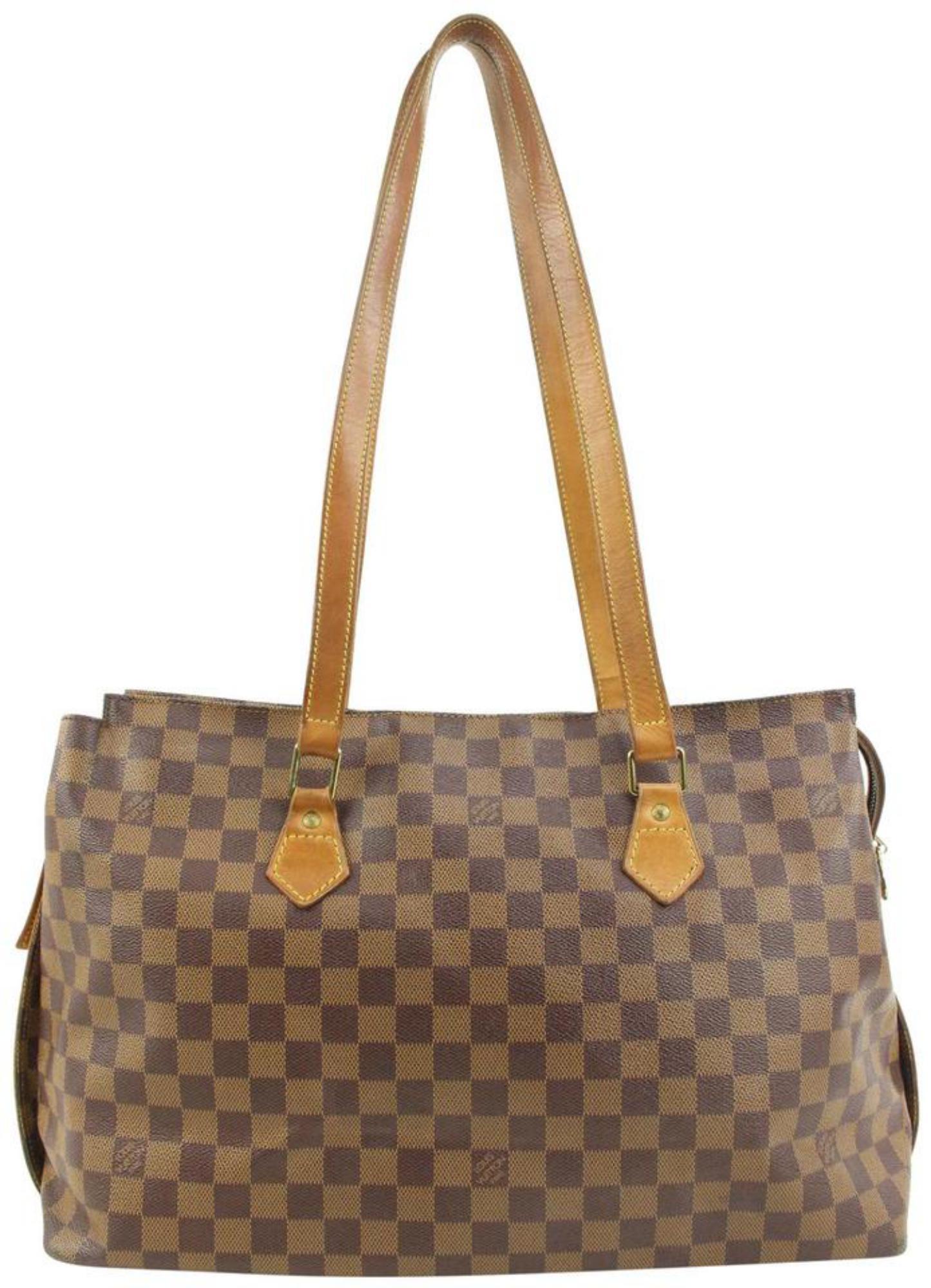 Louis Vuitton 100th Anniversary  Damier Ebene Columbine Zip Shoulder Bag 56lv224 For Sale 4