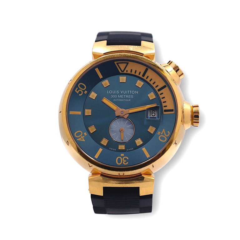 Louis Vuitton Tambour Watch - 6 For Sale on 1stDibs  louis vuitton tambour  watch strap, louis vuitton diver watch, tambour twenty watch