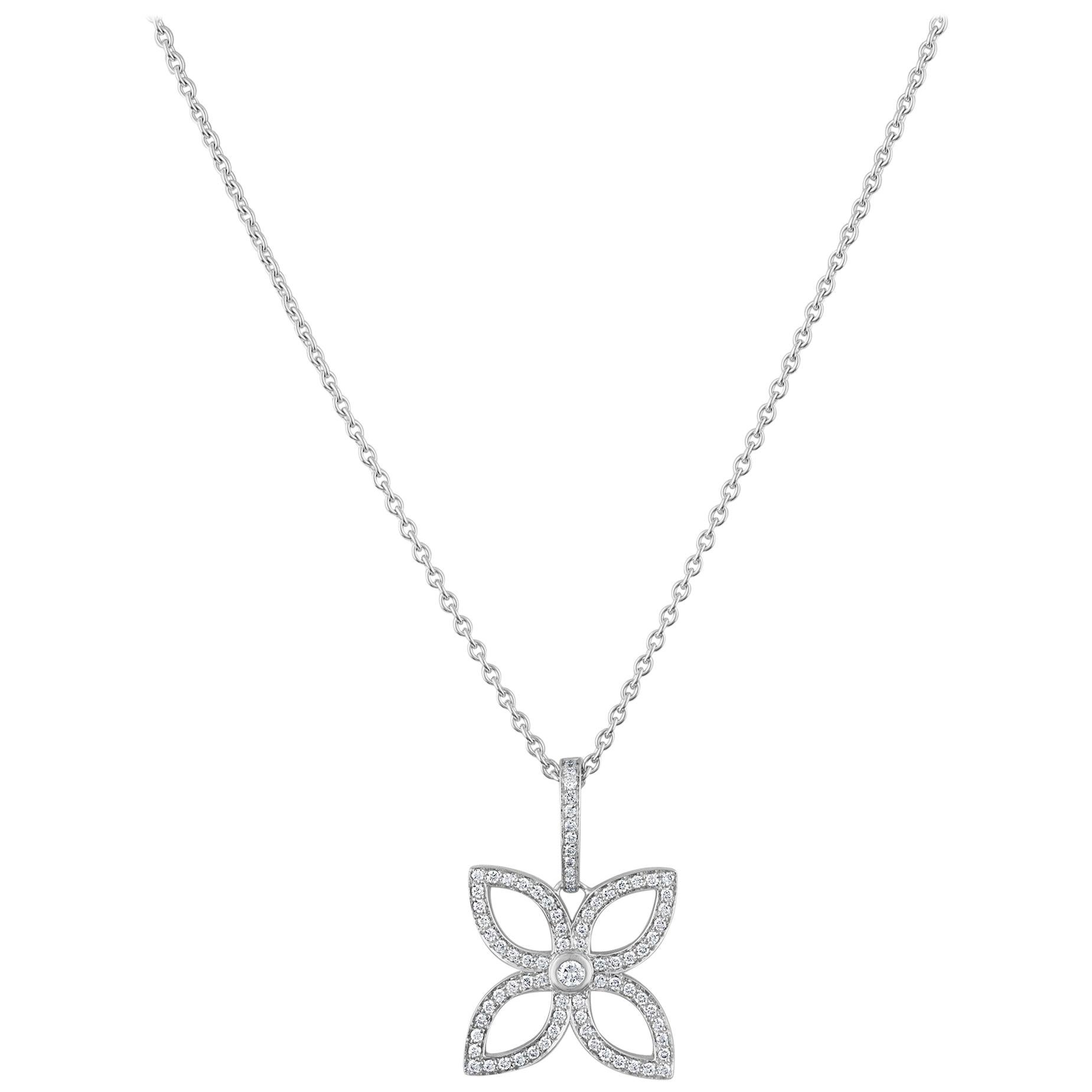 Louis Vuitton Necklace Flower