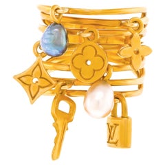 Louis Vuitton Color Blossom Mini Star Ring, Pink Gold, Pink Mother-of-Pearl and Diamond. Size 52