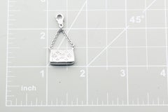 Louis Vuitton 18K White Gold Purse Charm Pendant