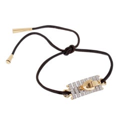 Louis Vuitton 18k White & Yellow Gold Diamond Convertible Necklace Bracelet