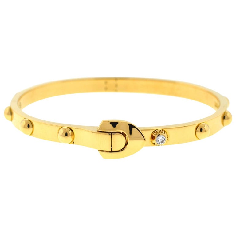 Louis Vuitton Bracelets, Gold