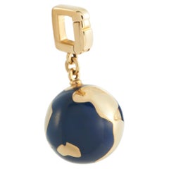 Louis Vuitton 18K Yellow Gold Globe Pendant LV30-052026