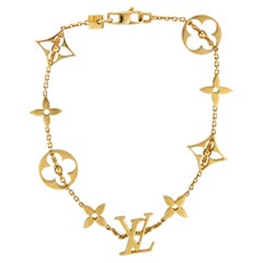 Louis Vuitton 18k yellow gold Idylle Blossom Monogram bracelet