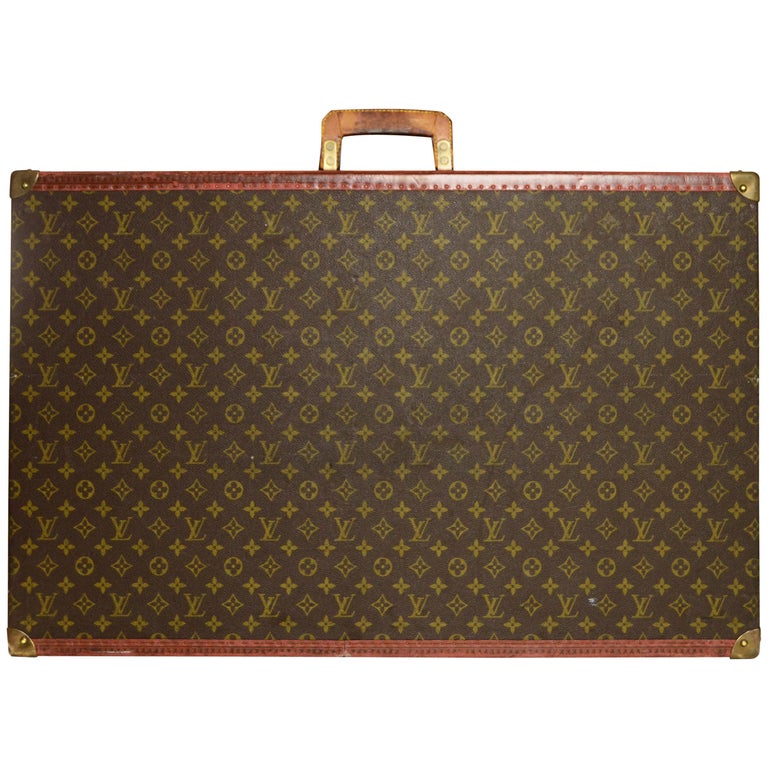 1970s Vintage Louis Vuitton Monogram Suitcase at 1stDibs