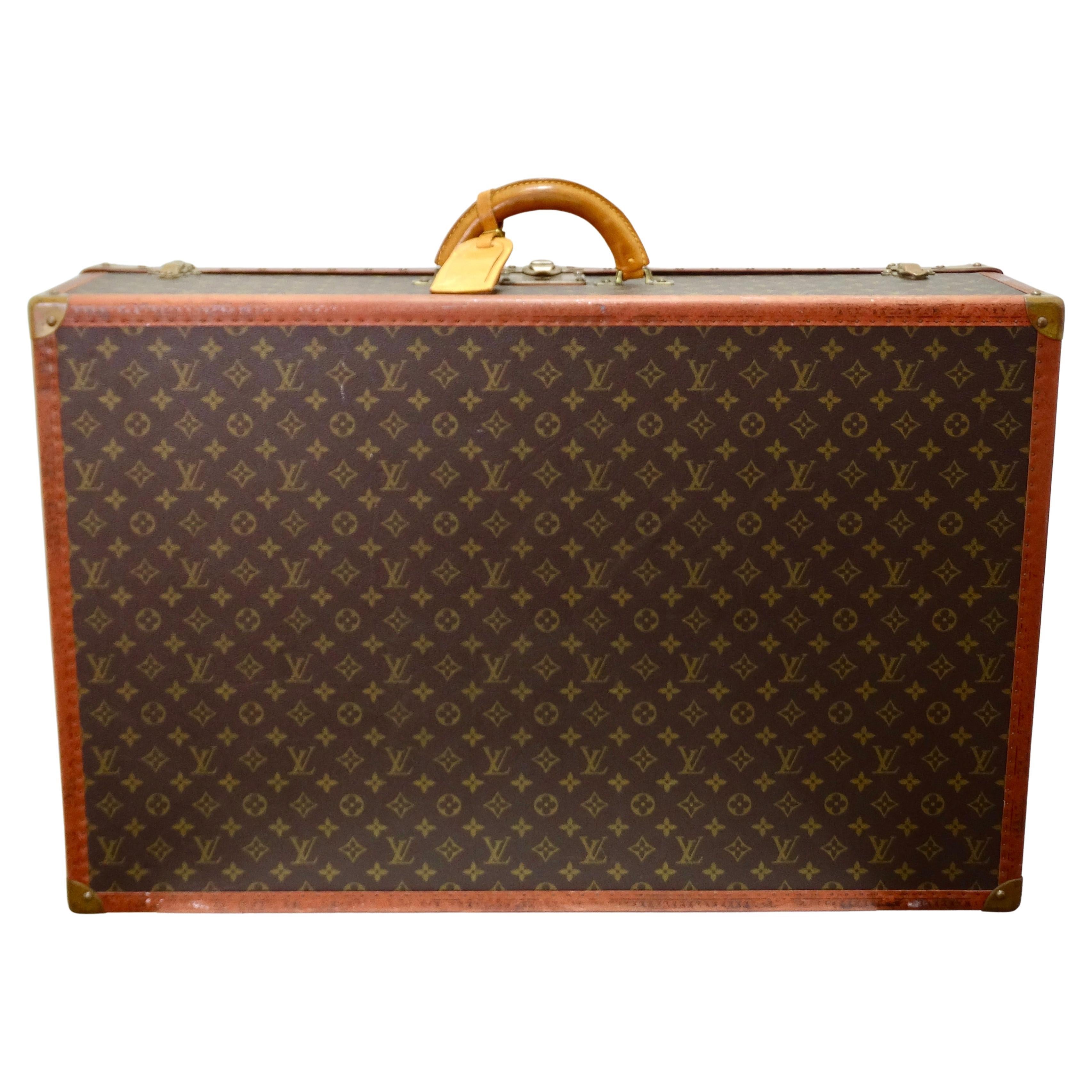 Louis Vuitton 1970's Koffer in Monogramm Segeltuch im Zustand „Gut“ im Angebot in Scottsdale, AZ