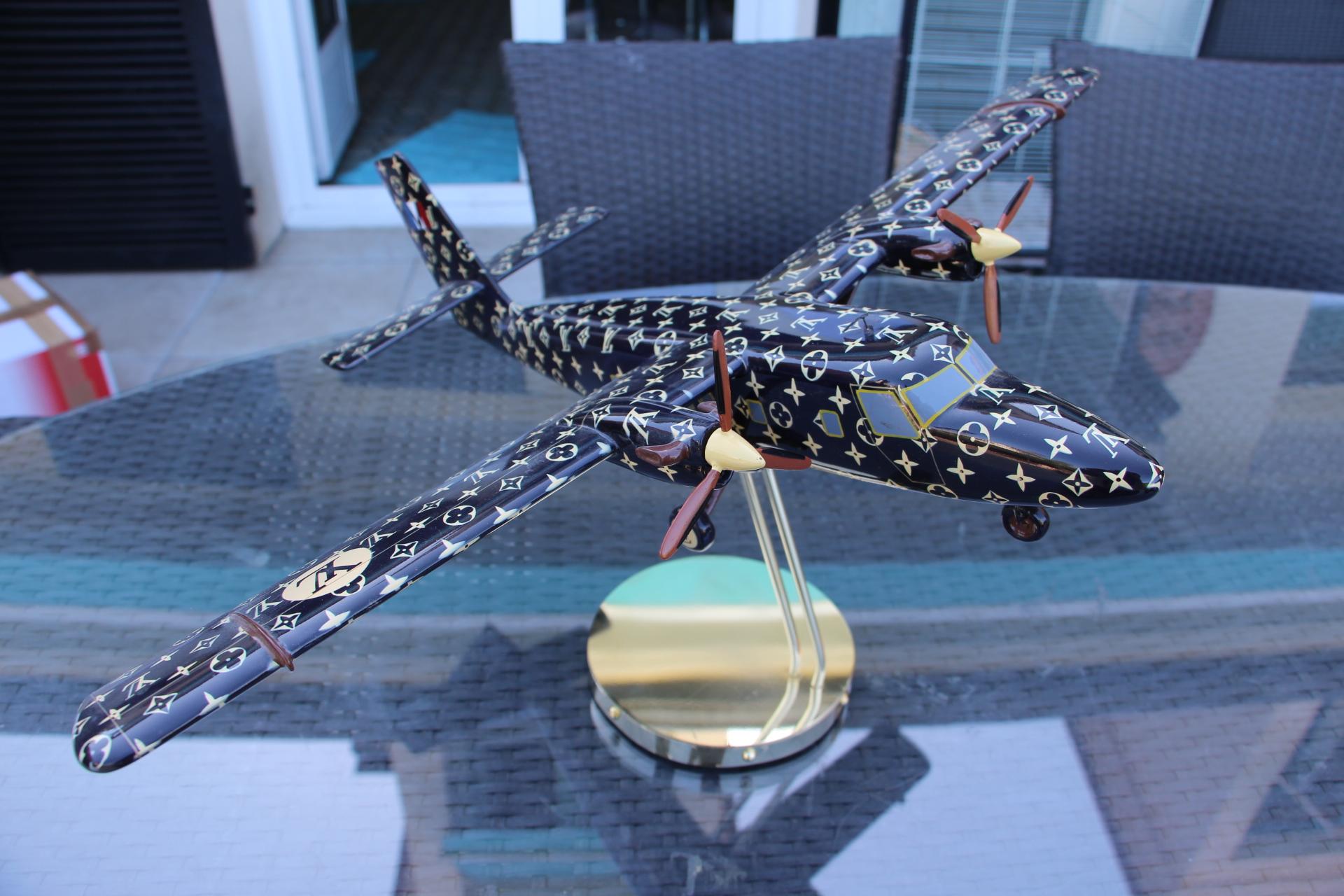 Louis Vuitton 1980 Shop Window Display Airplane Model 3
