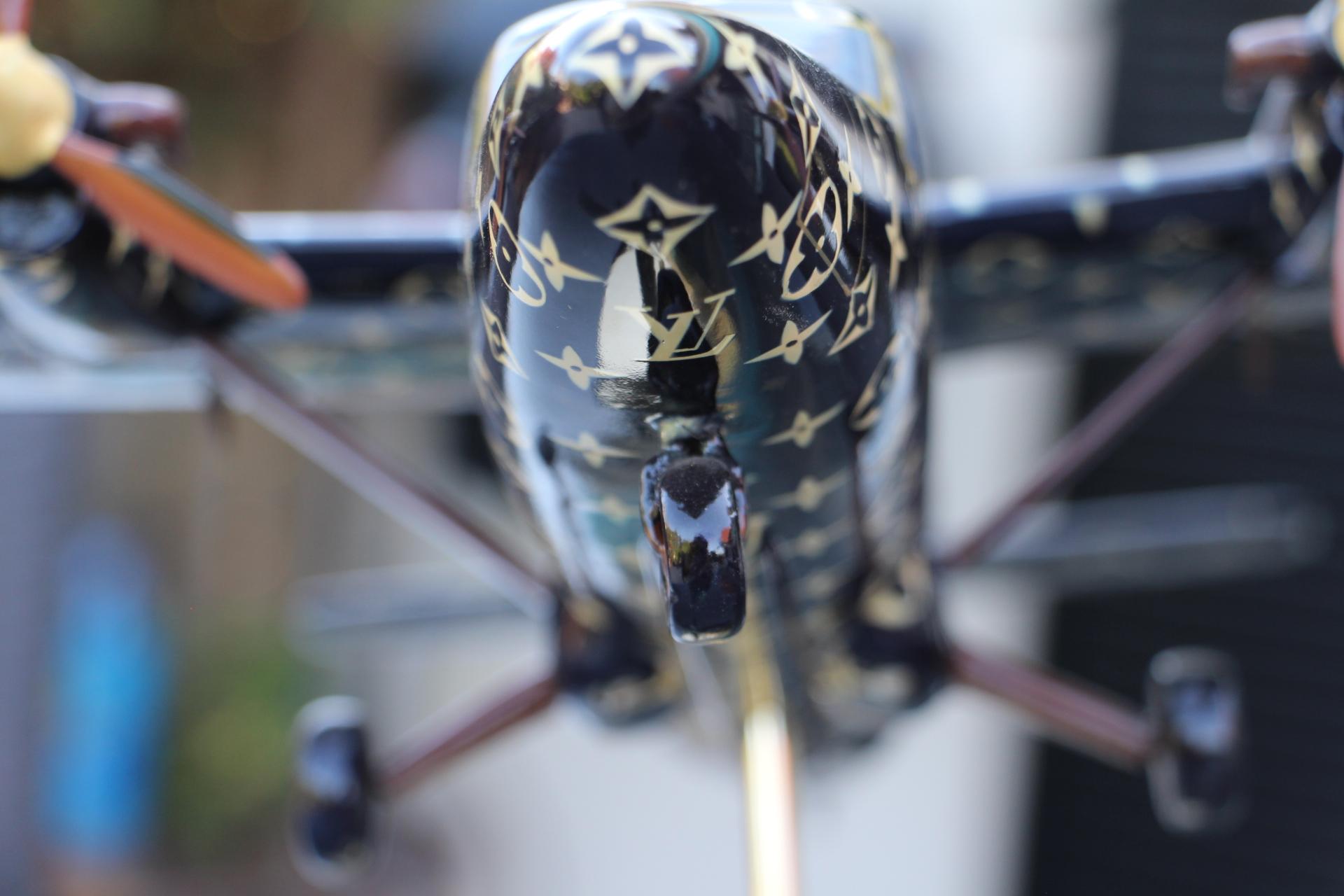 Louis Vuitton 1980 Shop Window Display Airplane Model 5
