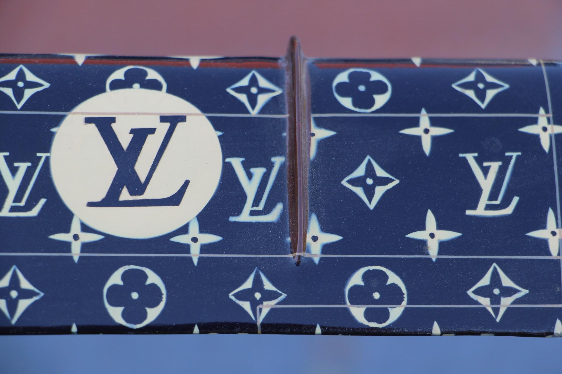 Women's or Men's Louis Vuitton 1980 Shop Window Display Airplane Model