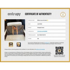 Louis Vuitton 1984 Monogram Canvas Keepall 55 Bag