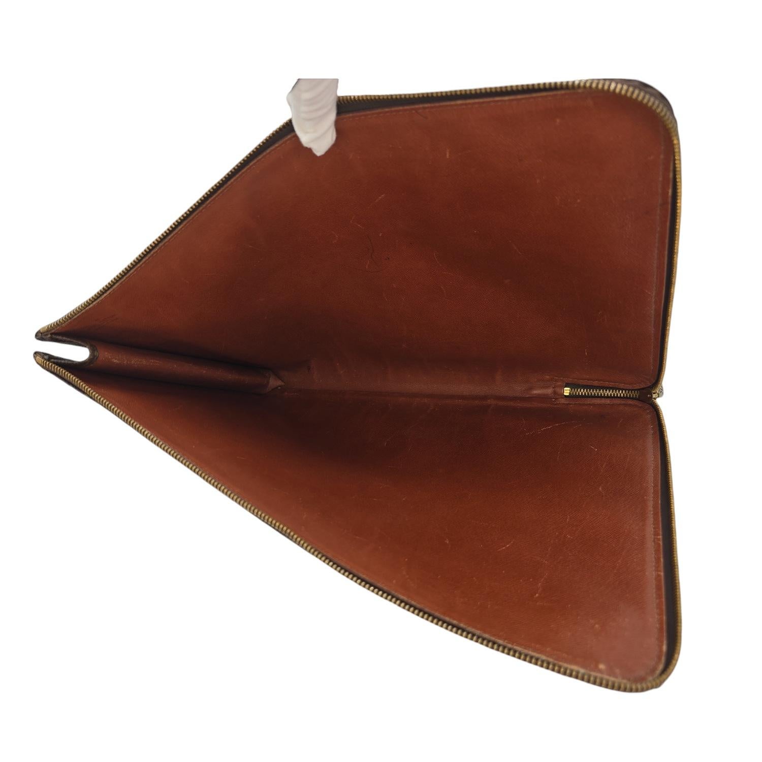 Louis Vuitton 1986 Monogram Canvas Poche Documents Portfolio 1