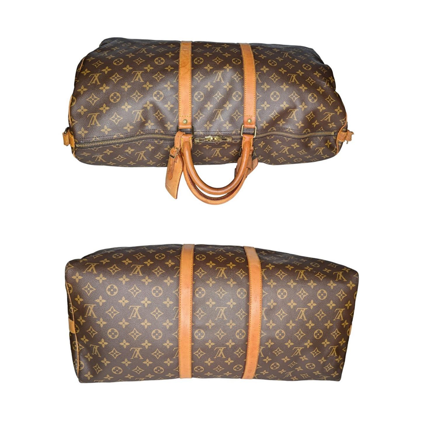 Louis Vuitton 1990 Monogram Keepall 55 Bandouliere 1