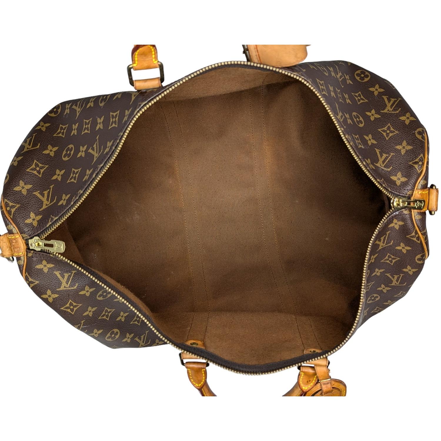 Louis Vuitton 1990 Monogram Keepall 55 Bandoulière Luggage 1