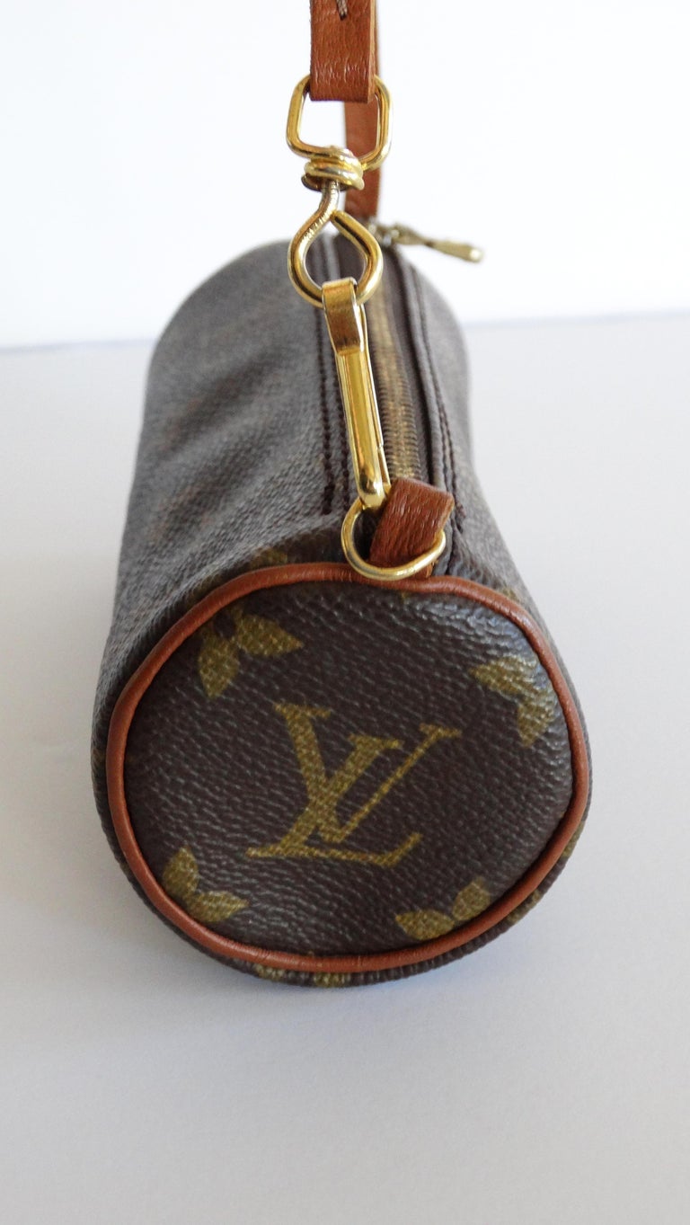 1990s Vintage LOUIS VUITTON Monogram Mini Papillon Pouch Handbag at 1stDibs