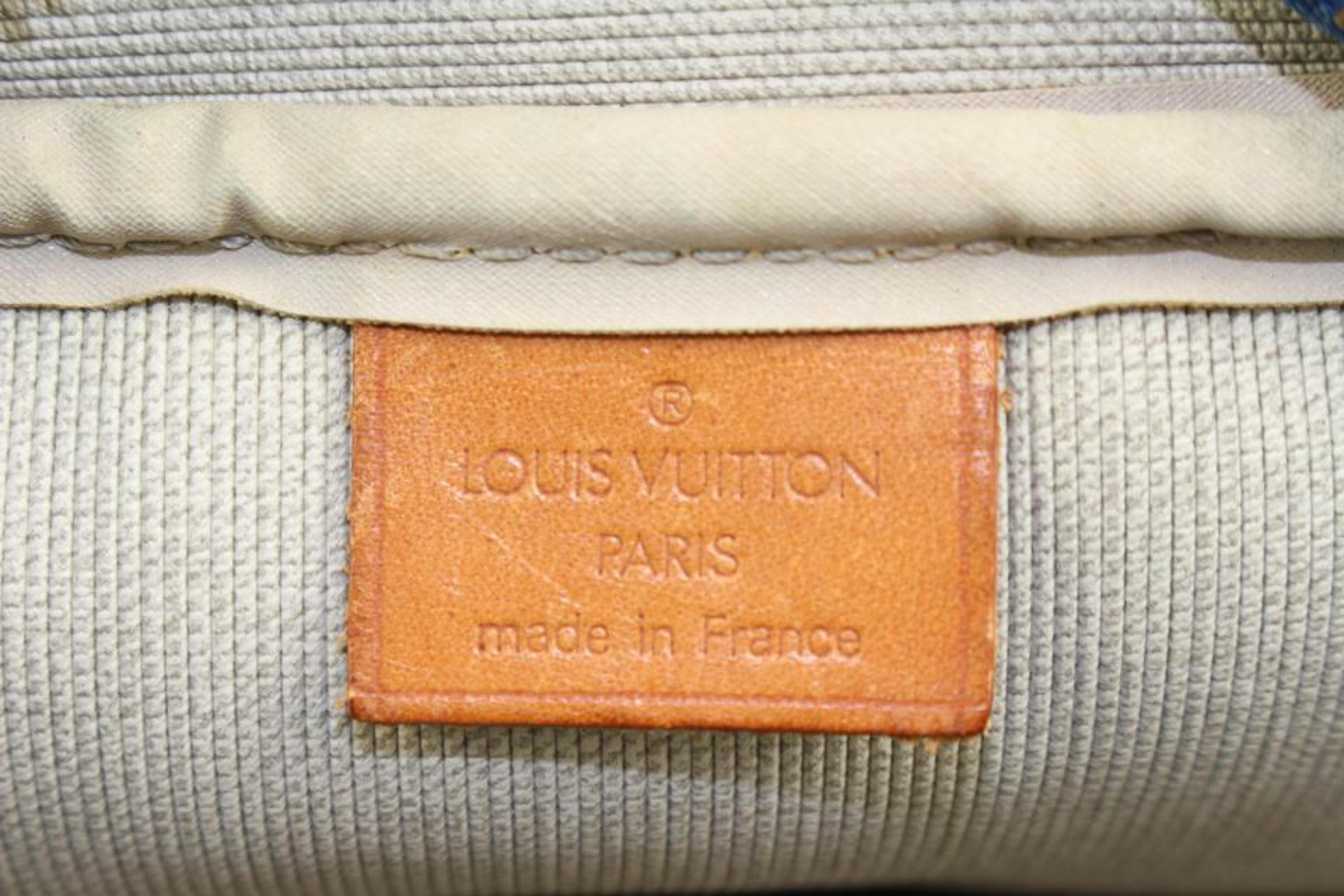 Louis Vuitton 1991 Blue LV Cup Sac San Diego Crossbody Bag 96lz425s For Sale 3