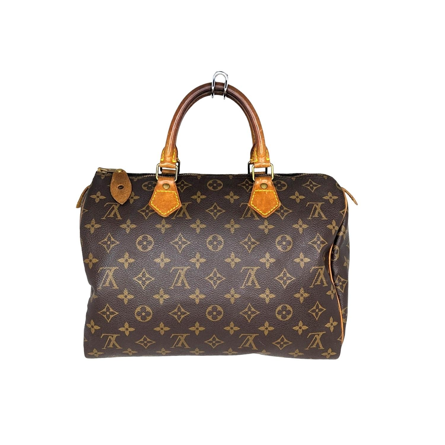 Louis Vuitton 1991 Monogram Canvas Speedy 30 Bag at 1stDibs