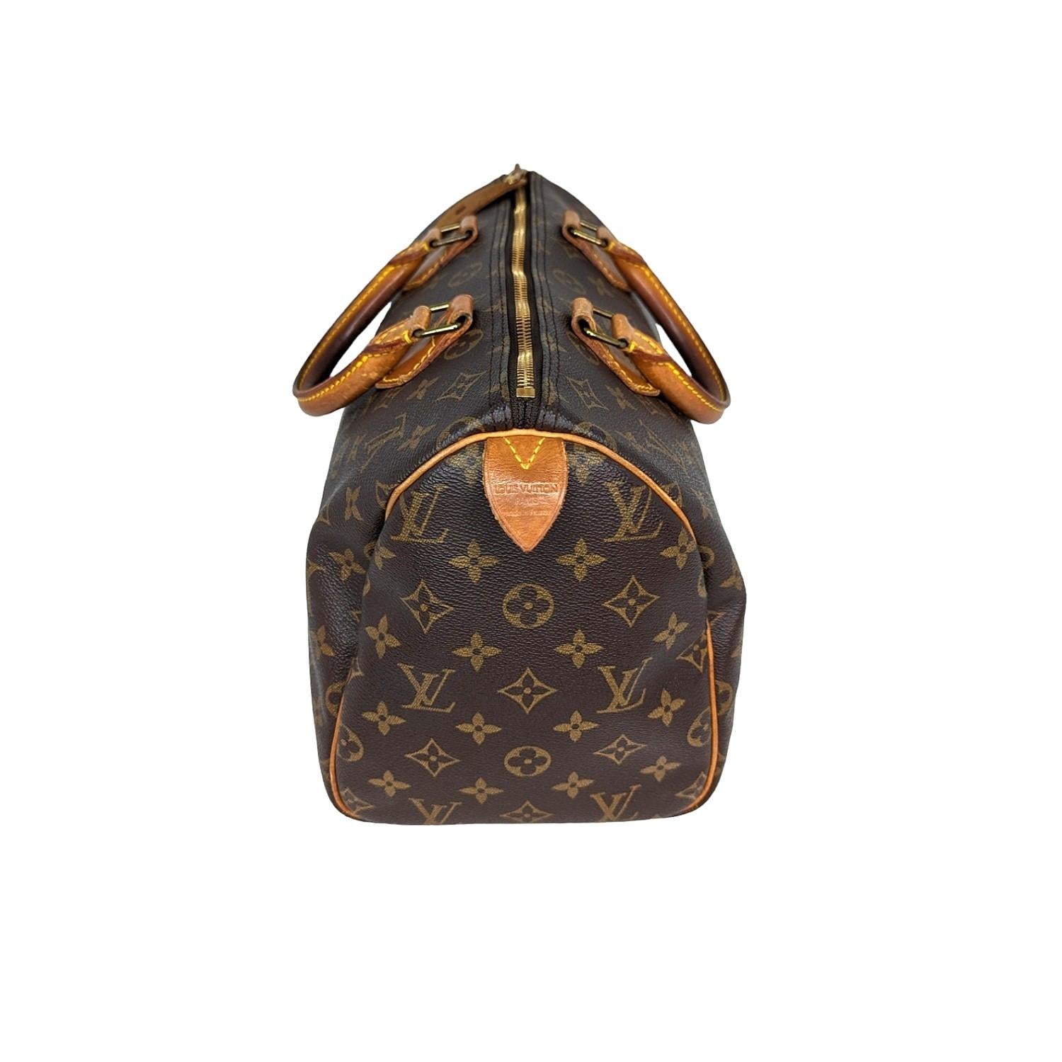 Louis Vuitton 1991 Monogram Canvas Speedy 30 Bag In Good Condition In Scottsdale, AZ