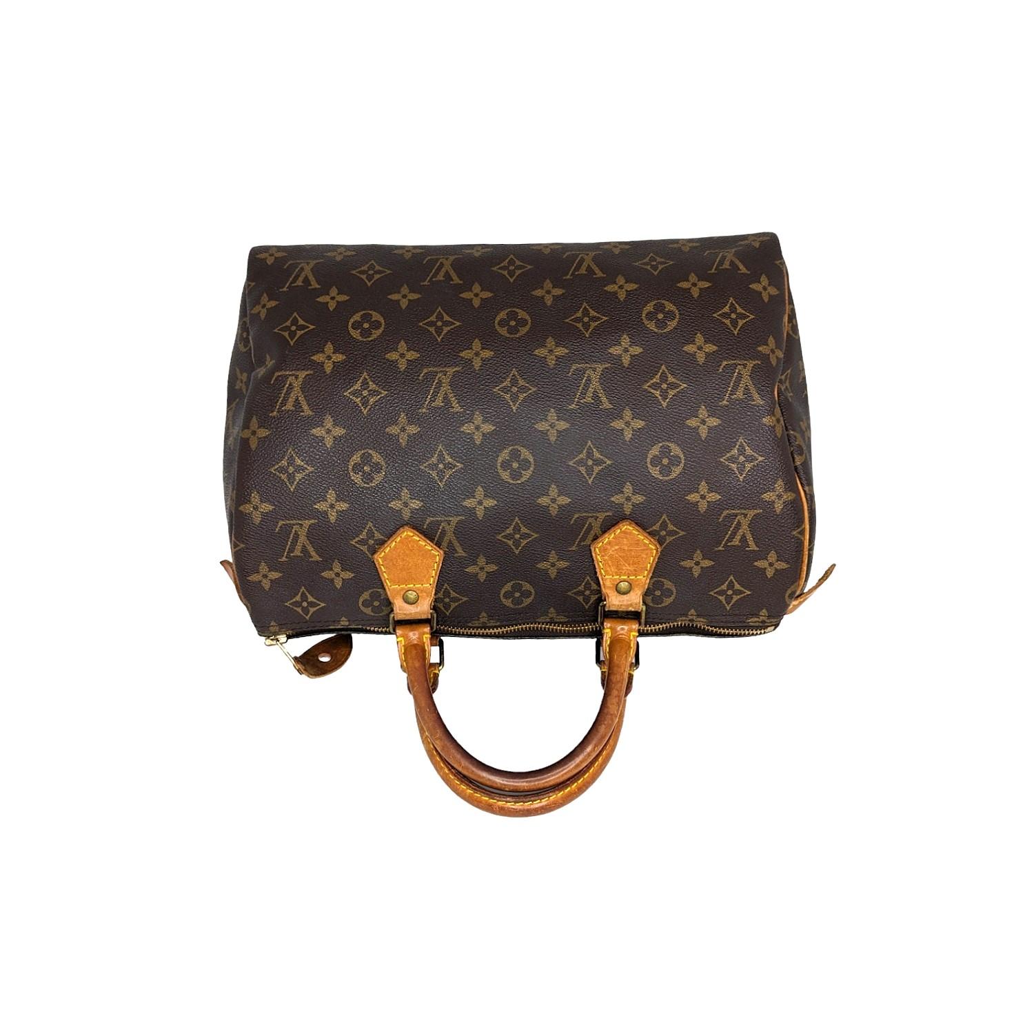 Louis Vuitton 1991 Monogram Canvas Speedy 30 Bag 2