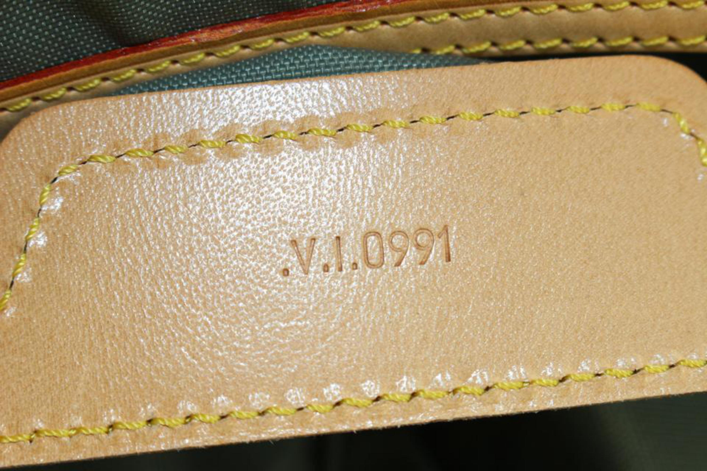 Louis Vuitton 1992 Blue LV Cup Sac Plein Haut 41lk510s 3
