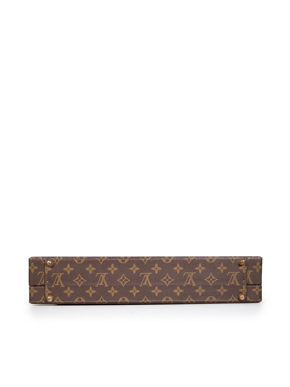 Louis Vuitton 1992 Monogram Canvas President Briefcase In Good Condition In London, GB