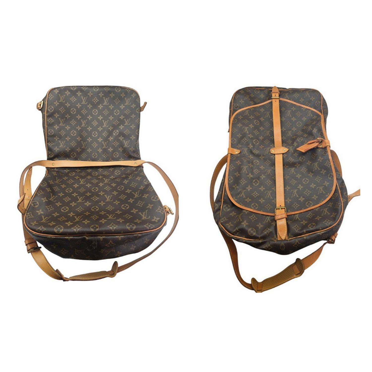 Louis Vuitton 1992 Monogram Canvas Saumur Bag 30 For Sale 3