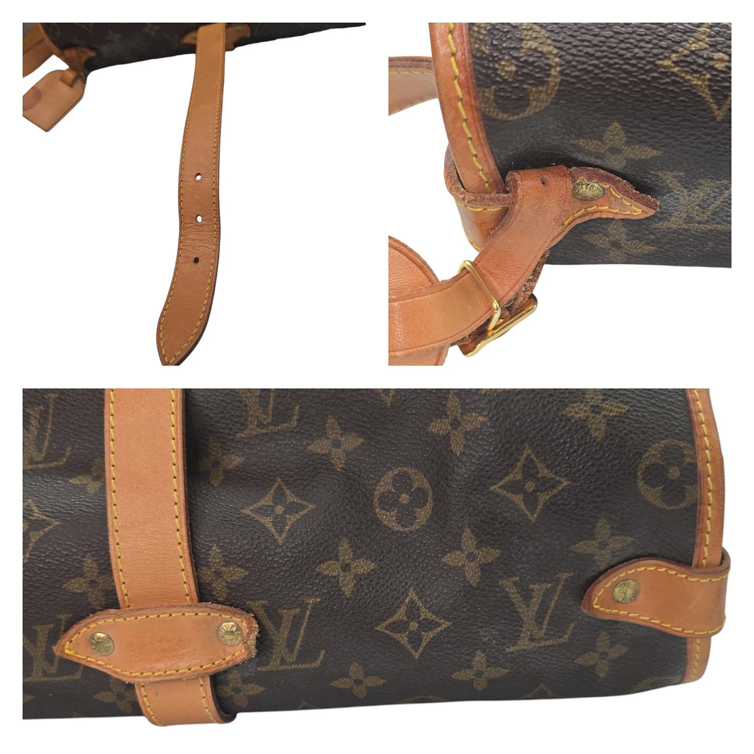 Louis Vuitton 1992 Monogram Canvas Saumur Bag 30 For Sale 4