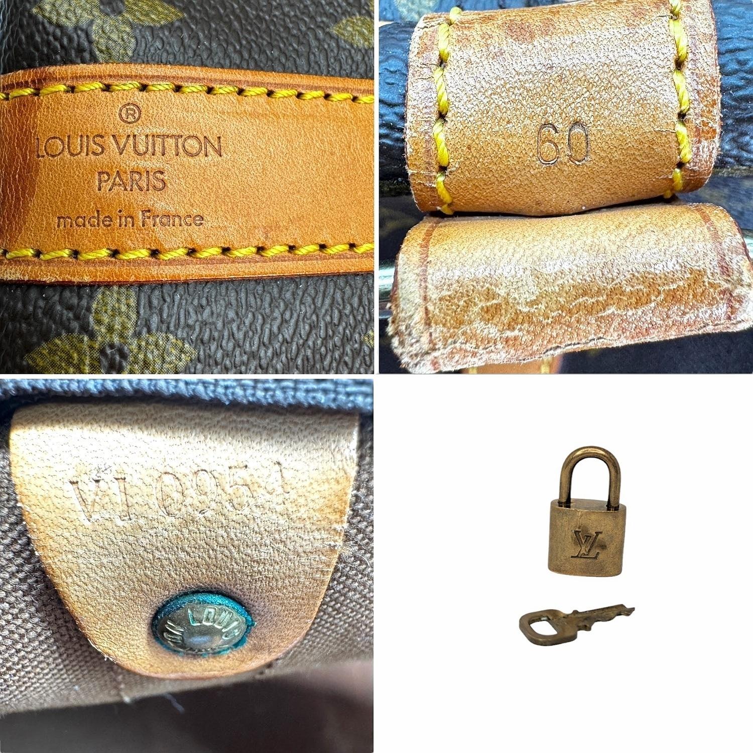 Louis Vuitton 1994 Monogram Keepall Bandouliere 60 1