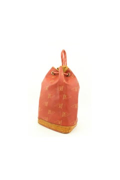 Sac hobo à cordon à cordon rouge avec monogramme Saint Tropez LV Cup de Louis Vuitton, 65lv23s, 1995