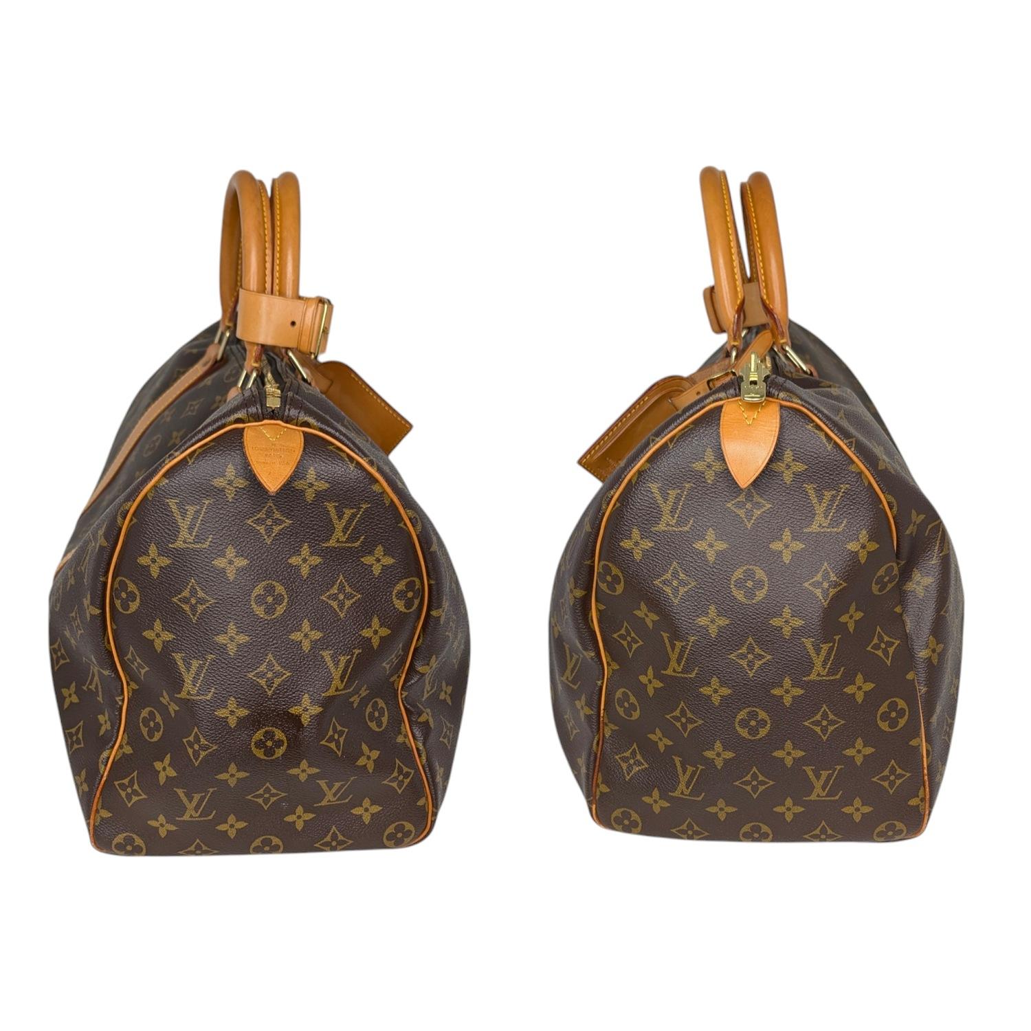 Black Louis Vuitton 1995 Monogram Canvas Keepall 45 Weekender
