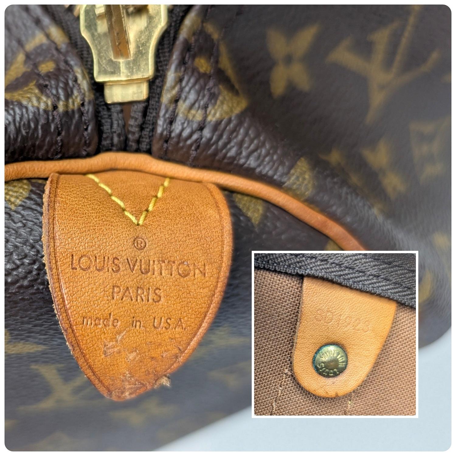 Louis Vuitton 1993 Monogram Canvas Keepall 50 Duffel Bag For Sale 2