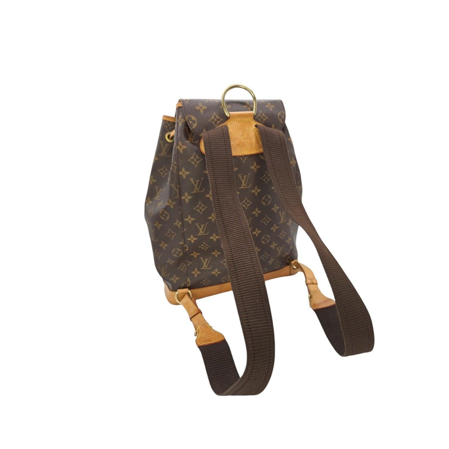 Louis Vuitton 1997 Monogram Canvas Montsouris GM Sac à dos Bon état - En vente à Scottsdale, AZ