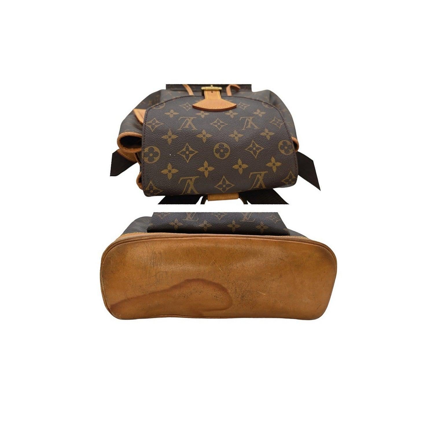 Louis Vuitton 1997 Monogram Canvas Montsouris GM Sac à dos Unisexe en vente