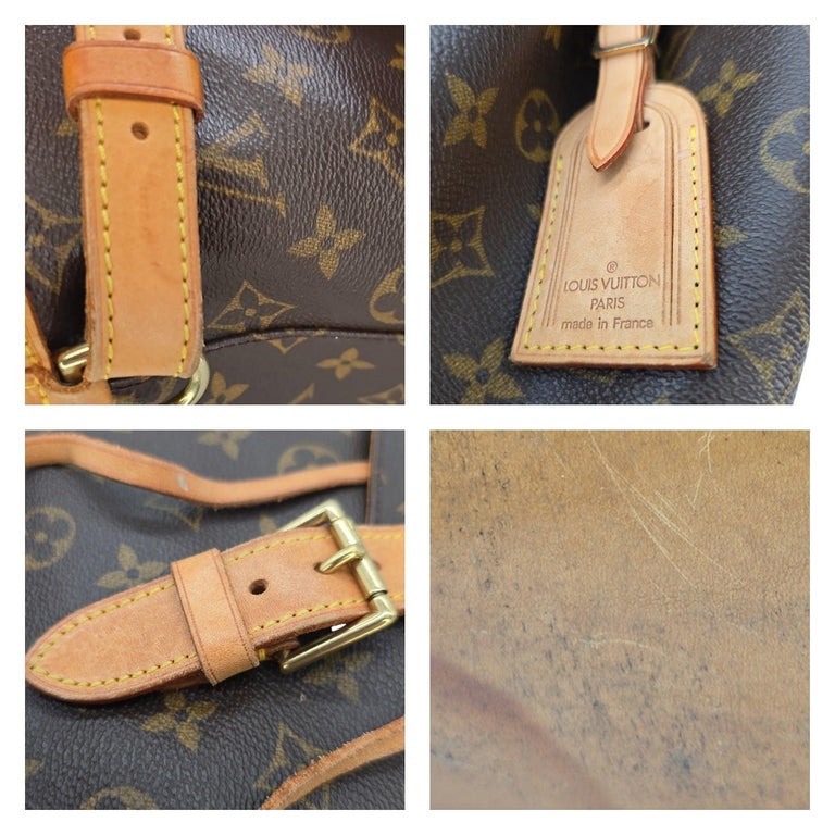 Louis Vuitton 1997 Monogram Canvas Montsouris GM Backpack  display picture 3