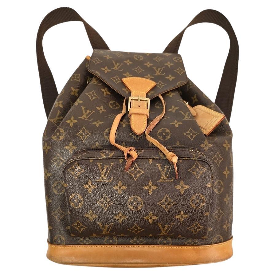 Louis Vuitton 1997 Monogram Canvas Montsouris GM Sac à dos en vente