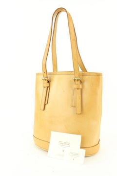 Louis Vuitton 1998 20th Japan Anniversary Vachetta Marais Bucket Petit Tote